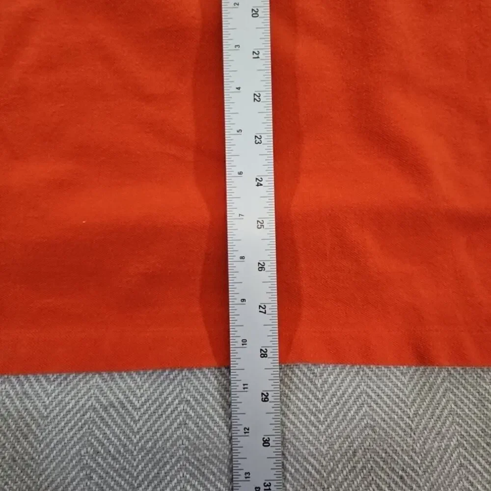 Polo Ralph Lauren Rugby Shirt Men's‎ Large Orange Pony Long Sleeve Cotton Y2K